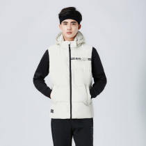  361 degree mens clothing 2021 autumn new down jacket vest warm sports jacket mens hooded mens top