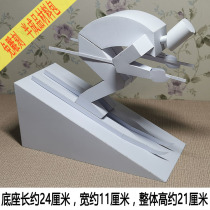 Puzzle assembly manual Sports character origami making Olympic sports theme paper art model bionic composition job