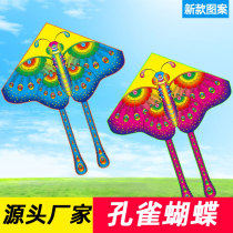 Children's cartoon kite batch new long butterfly eagle sand swallow kite source factory Weifang