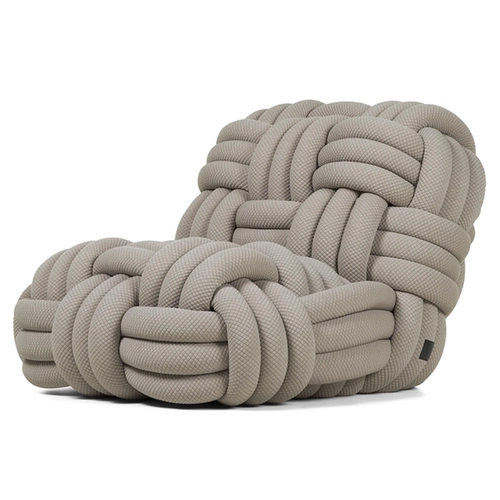 Крайняя вязаная тканая стул Moooi диван -стул дизайнер творческий личность Новый продукт новый продукт вязание повседневное кресло