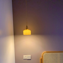 Japanese vintage handmade ceramic chandelier Nordic personality B&B tea room study studio studio shop shop silent lamp