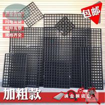 Thickened mesh fence thickened isolation wall-mounted iron mesh room fence plus hard black fence barbed wire grid