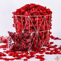 Wedding bed layout decoration simulation rose petals Red Wedding hand flower Valentines Day confession marriage supplies