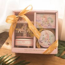 Merry-go-round music box Girls send best friend birthday gift girl practical gift girl childrens small music box