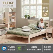 FLEXA Fleisha imported solid wood Nordic children's single bed