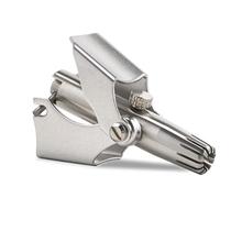 Nose hair trimmer male manual stainless steel nose hair trimmer nose hair scissors non-electric nose hair trimmer factory direct sales