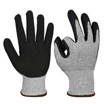 Cutting 5 - level soaking gloves anti - cutting cutting anti - slip HPPE garden hardware gloves