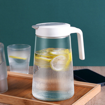 Cold kettle household glass kettle juice pot large-capacity teapot cold water cup set ins heat-resistant cold kettle