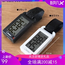 Heatstroke flashing light alarm in Japanese DoliccodRetecs temperature and humidity gauge reminds outdoor sports hanging