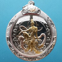 Thai Buddhas Genuine Pint Italian Riding Dragon Chetto Caricom Three-color Gold Small Mold Bag Waterproof Shell Thai Shipping