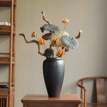 Dried flowers Real flowers Air-dried bouquets Living room vases Zen Chinese natural flower arrangement long branches Home decoration ornaments