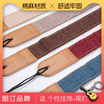 Featured Cotton ukulele Strap Uklili Tail Band ukulele Cross Cotton Shoulder Strap