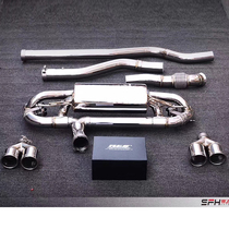 RES exhaust noise exhaust pipe retrofit suitable for 3-series speed Tencyfield tail section bilateral double out (double M drum)