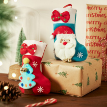 Christmas Decorations Gift Socks Children Gift Bags Ornaments Kindergarten Gift Bags Christmas Scene Placement Gifts