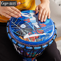 Cega adjustable tone African drum Standard 10 inch tambourine childrens kindergarten professional percussion instrument beginner starter