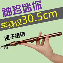 Zhao Taigong Xiaoxi Rod Ultra Hard Portable Ultra Short Festival Mini Fishing Rod Throw Rod far-throw Rod Sea Pole Suit