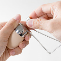 Glutinous rice egg opener eggshell cutter quick egg opener knocking egg opener 304 stainless steel punching tool