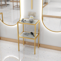 Barber shop mirror table tool cabinet hair salon special hair tool cabinet hairdressing drawer cabinet marble countertop table table