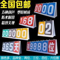 Scoreboard Scoreboard Scoreboard Scoreboard Basketball Two Three Four Match Flip Card