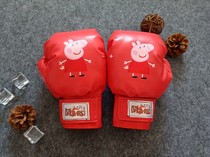 2-6-13-year-old childrens boxing gloves baby Sanda boy martial arts fighting girl taekwondo boxing kit