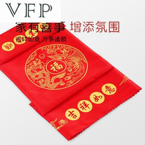 One year old scratch weekly supplies female baby boy suit grab red cloth mat birthday arrangement props modern decoration