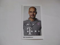 Guardiola Official Autographed Card