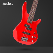 Mingsen bass 4-string electric bass 4-string electric bass Beginner introduction Professional performance Rock package instrument