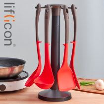 liflicon silicone spatula spatula non-stick pan special shovel silicone kitchenware set high temperature resistant dishwasher