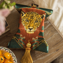  Fanjuzhimont coffee table Car tissue box Living room tissue cover household tissue bag paper pumping cloth art pumping paper box