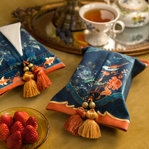 Van Residence Attitude Lucia Early Spring Retro Light Lavish Car Towels Box Living Room Paper Towels Napkins Bag Cloth