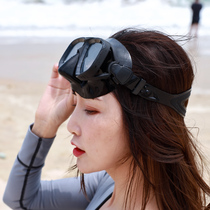 Snorkeling mirror diving mirror myopia high-definition large frame swimming goggles protector with professional swimming glasses can be deeply submerged