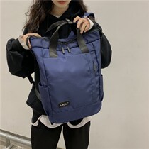 ins Hong Kong style junior high school students large capacity couple backpack mens shoulder bag female Korean version of high school students school bag campus