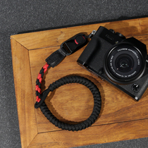 Cow Leather Quick Detached Camera Wristband Single Counter Microsingle Shoulder Strap Genuine Leather Suitable for Fuji Sony Canon Hand Wrist wristband