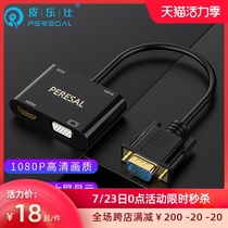 VGA to HDMI VGA Converter with audio dual output Laptop host connection TV projector