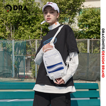 DRACONITE personality fashion casual cool street hip-hop country tide bouncy chest bag messenger backpack men and women 13408