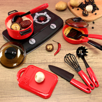 Simulation gas stove stove children play house wine girl kitchen toy cooking Chile fruit set