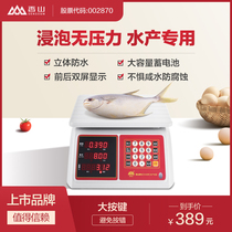 Xiangshan Electronic Scale Commercial High Precision Electronic Weighing Waterproof Fruit 30KG Scale Scale Aquatic Seafood Scale