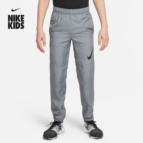 Nike, детские быстросохнущие штаны для мальчиков для тренировок, подходит для подростков