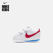 Nike Nike official CORTEZ BASIC SL (TDV) Baby sports shoes velcro 904769