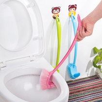 Creative soft hair cleaning brush toilet brush long handle toilet brush toilet cleaning toilet brush toilet brush