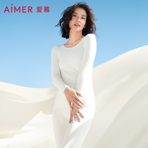 (Milk Series) Adore Warm Lingerie Women Red Moisture-absorbing fever Antistatic and anti-static autumn clothes AM725294 fit