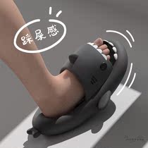 Japan Trampled Sandals Mens Summer Outwear Net Red Shark Stay-at-home With Non-slip Lovers Sports Cool Slippers