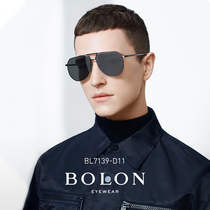 BOLON Tyrannosaurus glasses 2021 new mens vintage sun glasses metal double beam polarized sunglasses BL7139