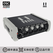 Hill Audio CHP-400 headphone amplifier headphone splitter 8 channel Stereo Input