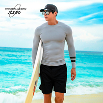 Diving suit mens coat sunscreen quick-drying snorkeling surf suit long sleeve trousers hot spring swimsuit jellyfish suit