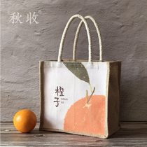 Cute hand-carrying lunch box bag portable lunch bag office worker waterproof lunch with rice bag Japanese style with zipper