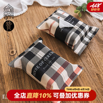 Modern minimalist paper towel sets cloth art paper towel sets home pumping paper towel sets car cotton and linen paper towel sets Nordic paper towel sets