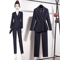 Suit suit women's autumn and winter fashion Korean temperament goddess fan high end professional commuter business formal suit coat
