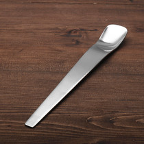 Foreign trade export 304 stainless steel net red coffee spoon Dessert spoon Flat head spoon Cute cake spoon Rice spoon