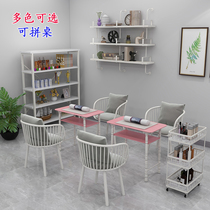 Nail table Single small simple nail table Double nail table and chair set Nordic Japanese nail table special price